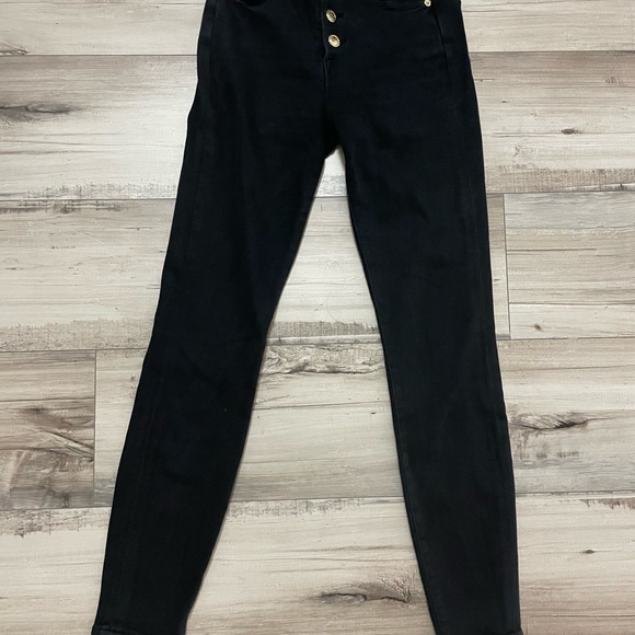 Like New Good American “Good Waist” Button Fly High Waisted Jeans - Size 0/25 - Picture 3 of 16